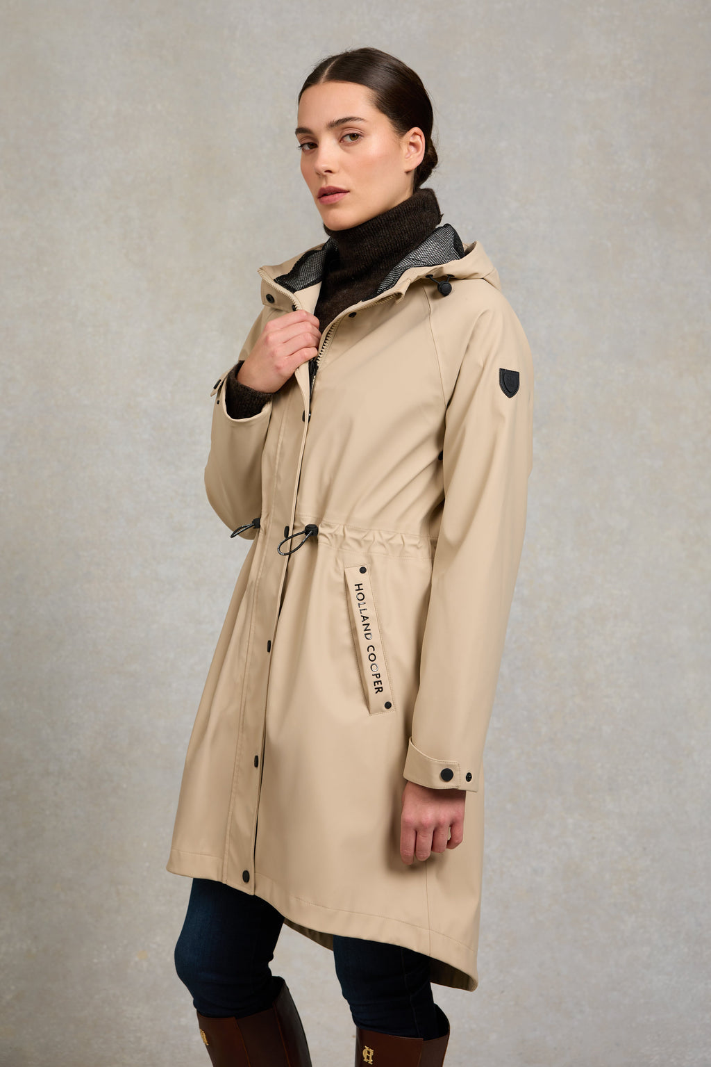 Chartwell Rain Parka (Stone)