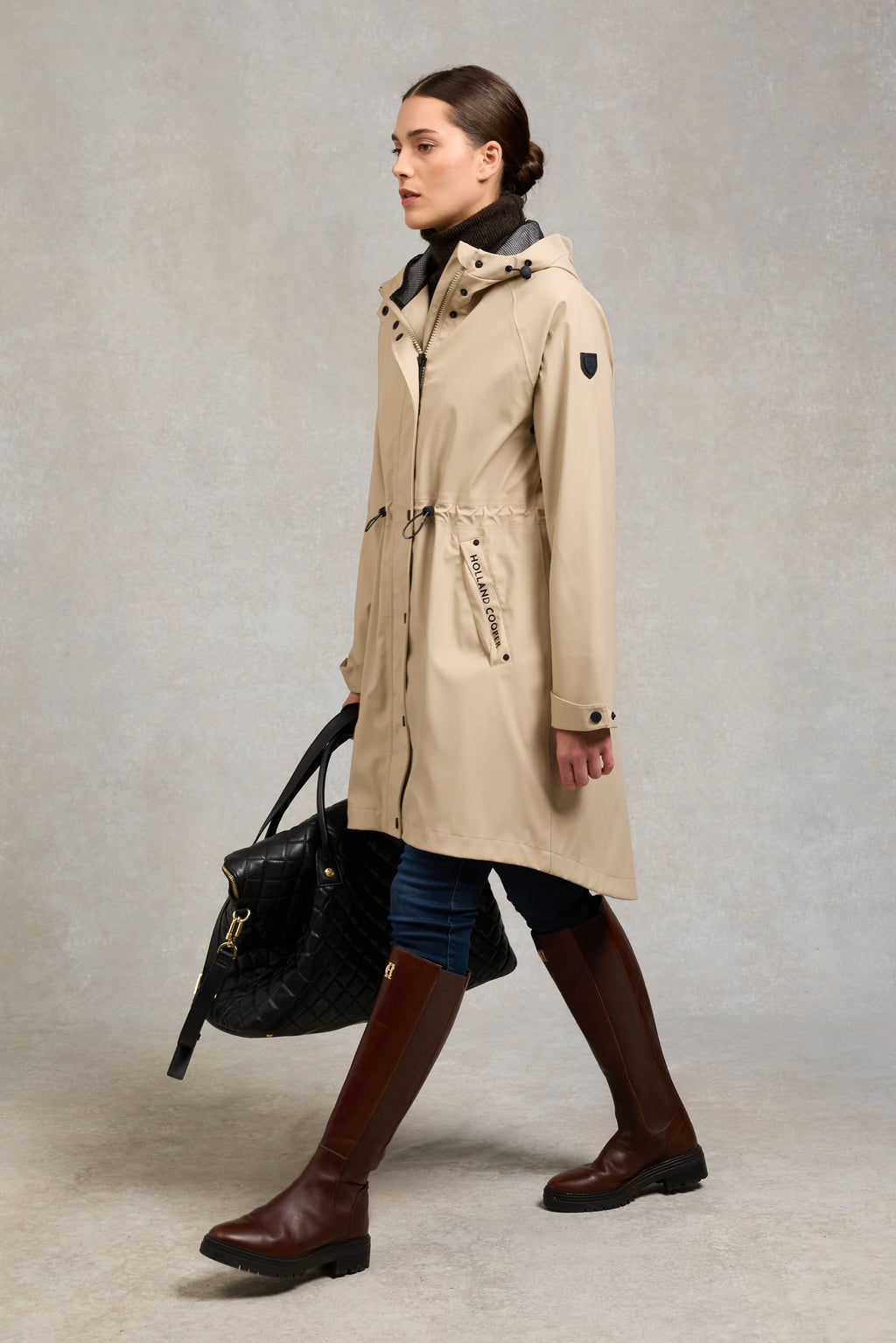Chartwell Rain Parka (Stone)