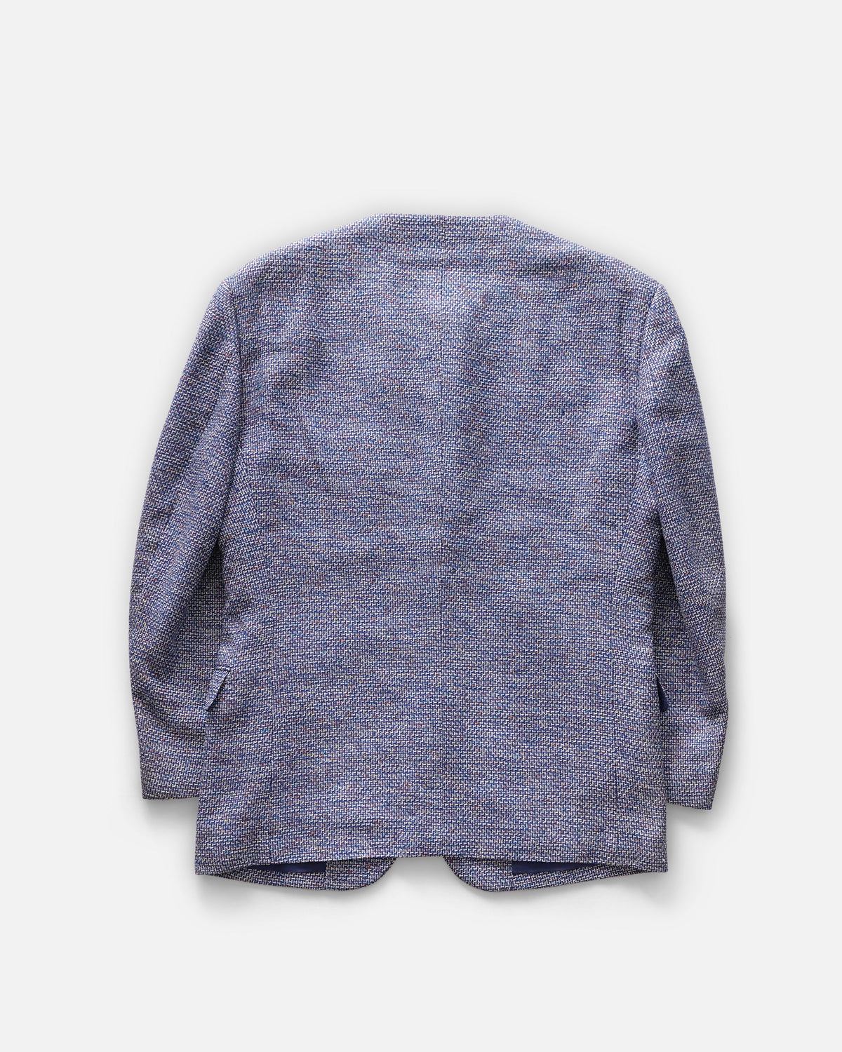 Silk/ Linen Collarless Jacket