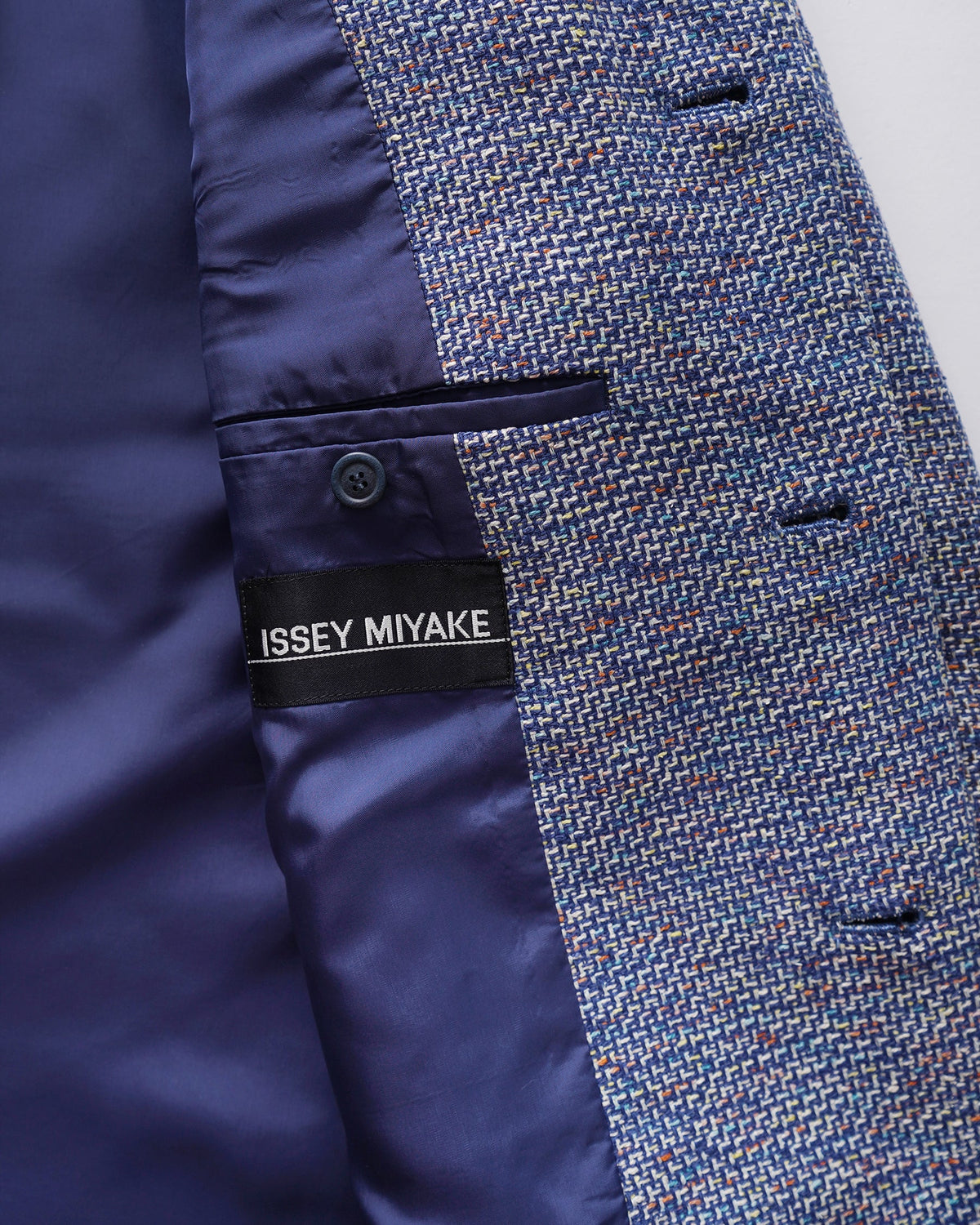 Silk/ Linen Collarless Jacket