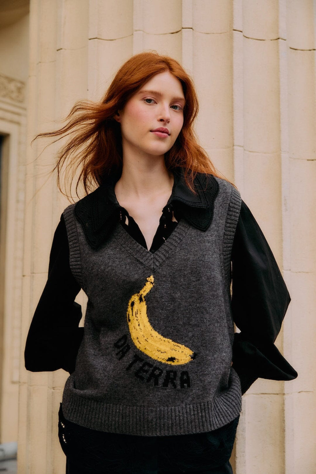 Grey Banana Da Terra Knit Vest