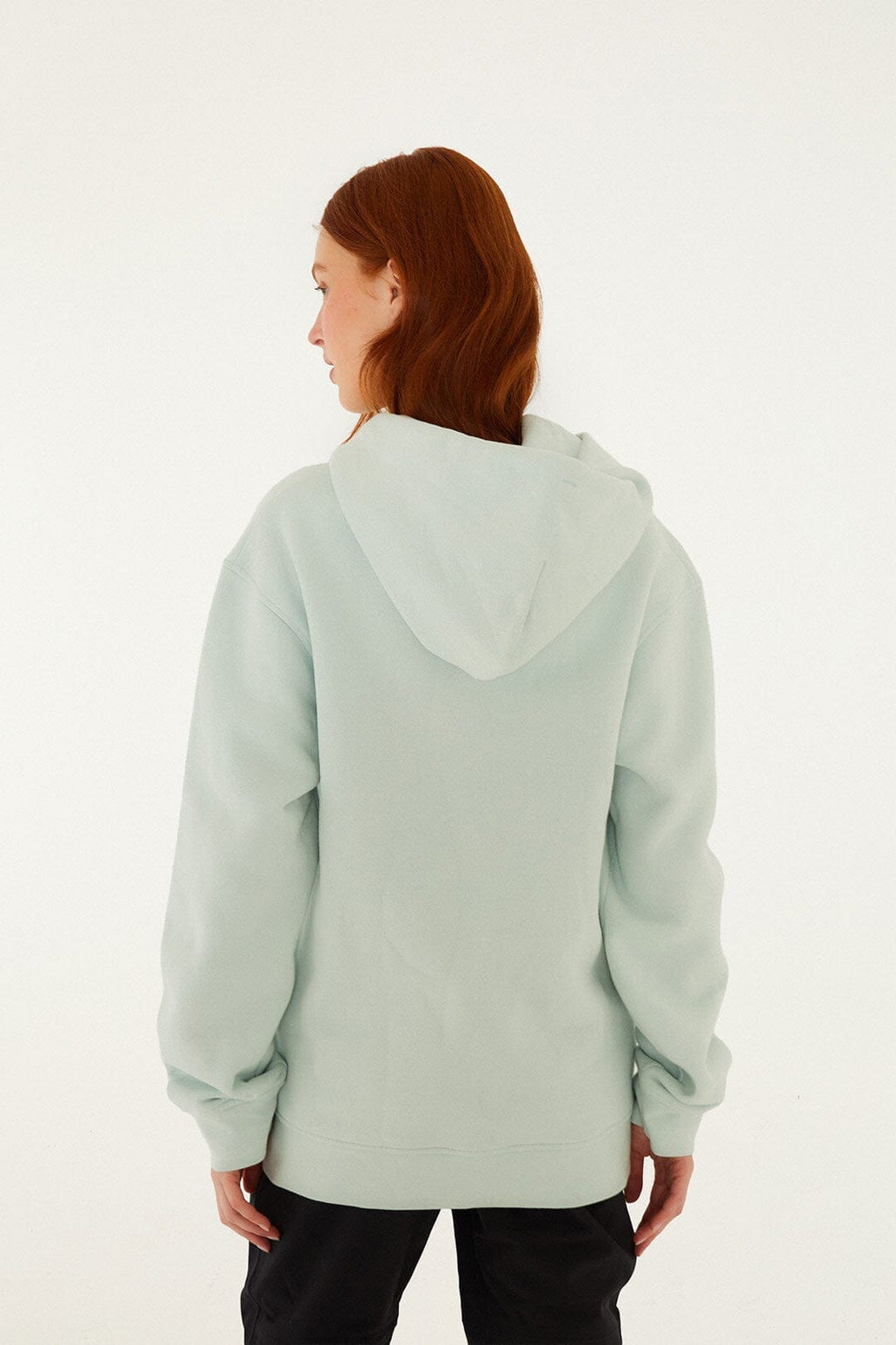 Blue Snow Macaw Hooded Sweatshirt