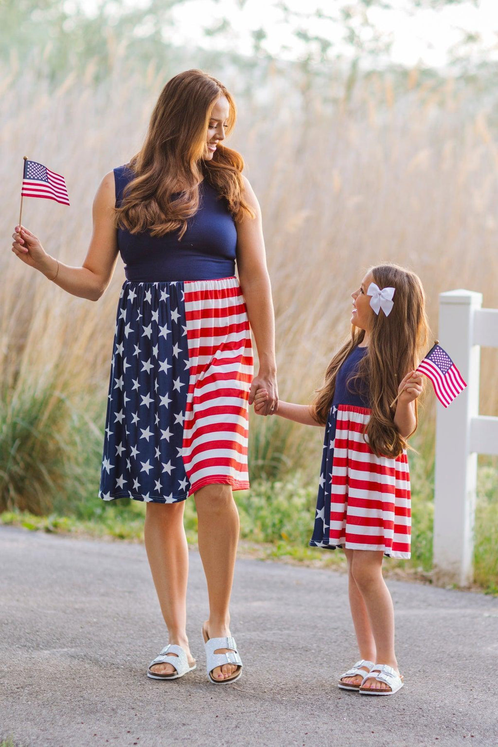 Mom & Me - American Flag Dress