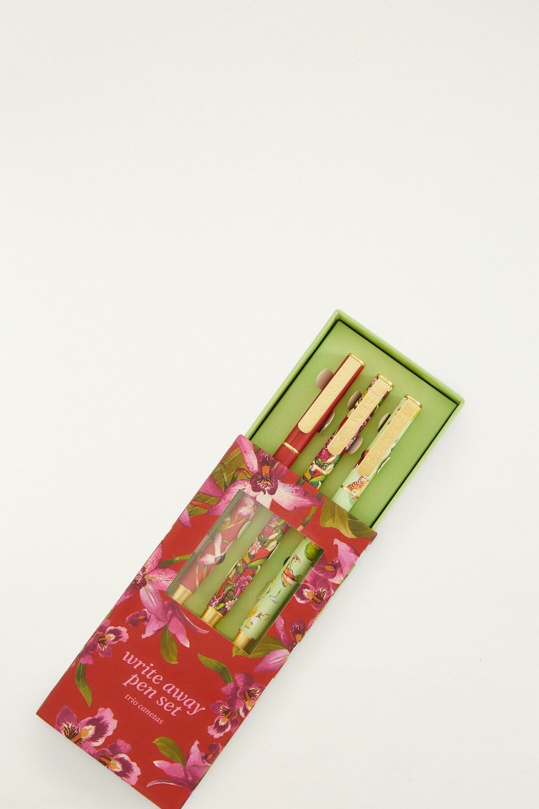 Multicolor Tropical Garden Pen Set