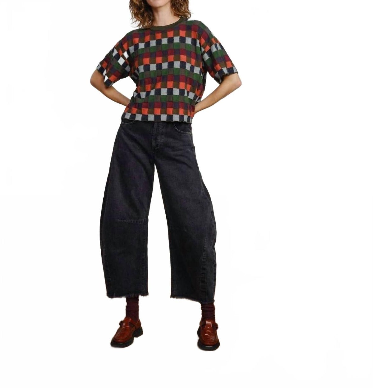 Sonia Sweater Tee In Multi