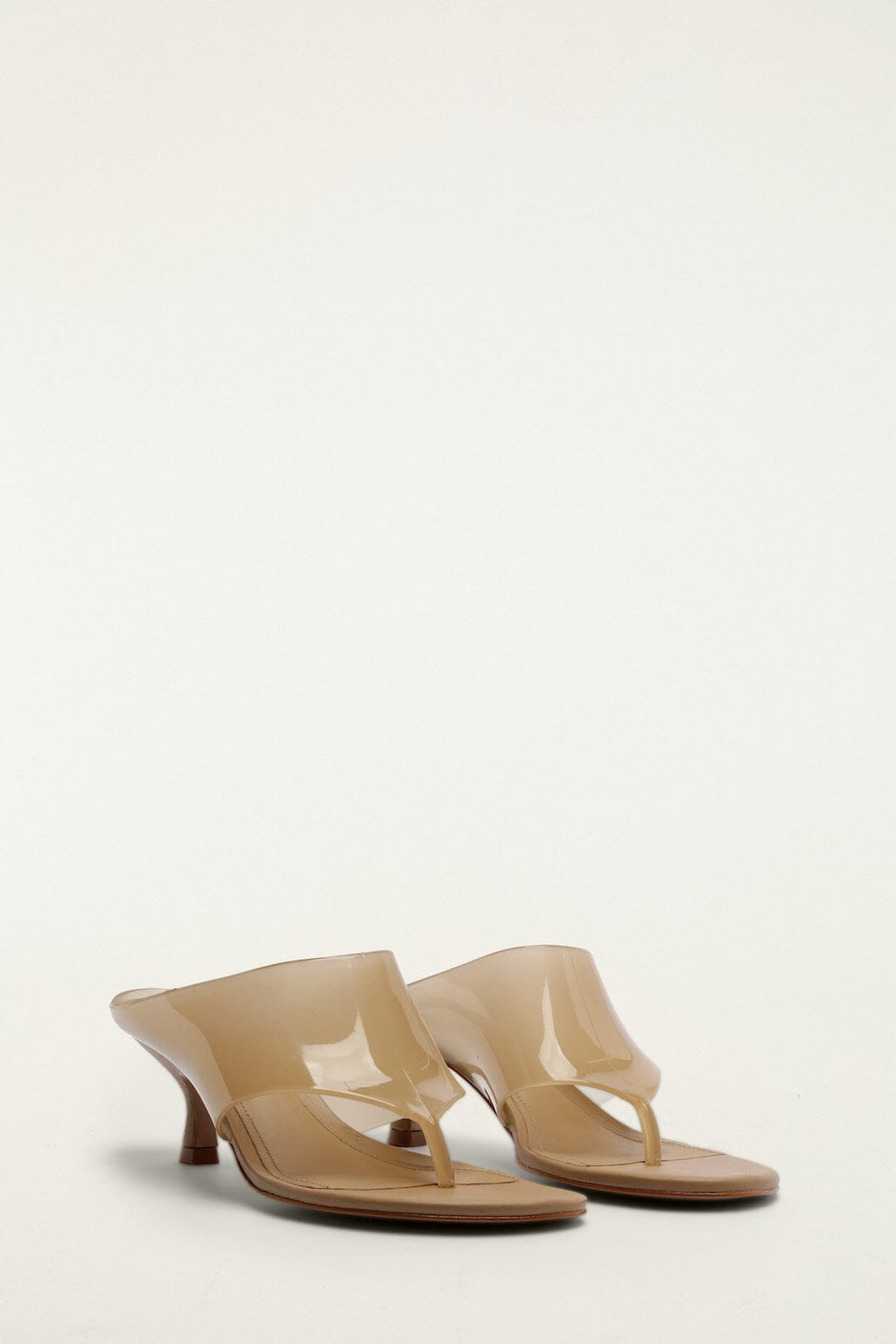 Off-White Thong Jelly Kitten Heel