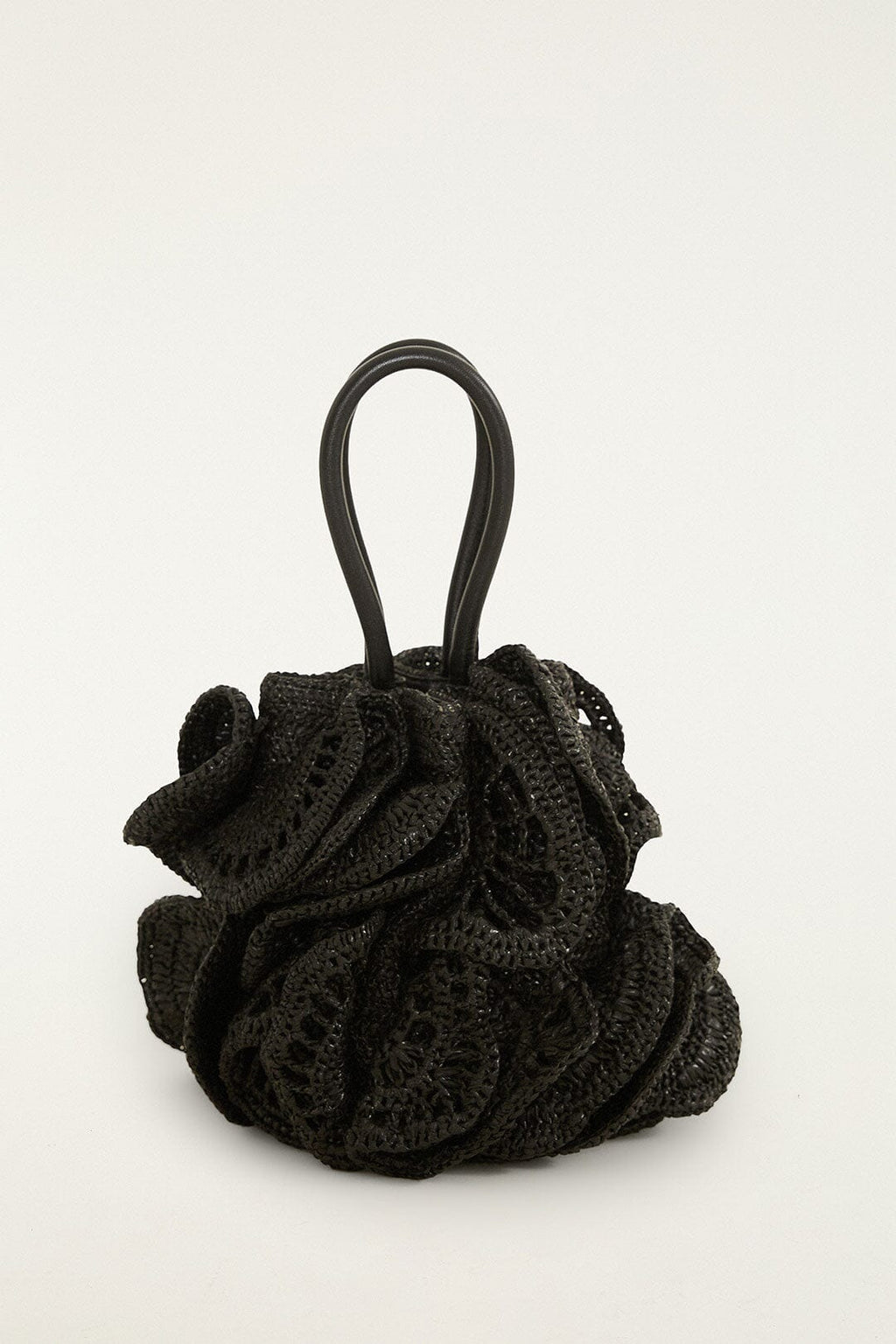 Raffia Flower Bag