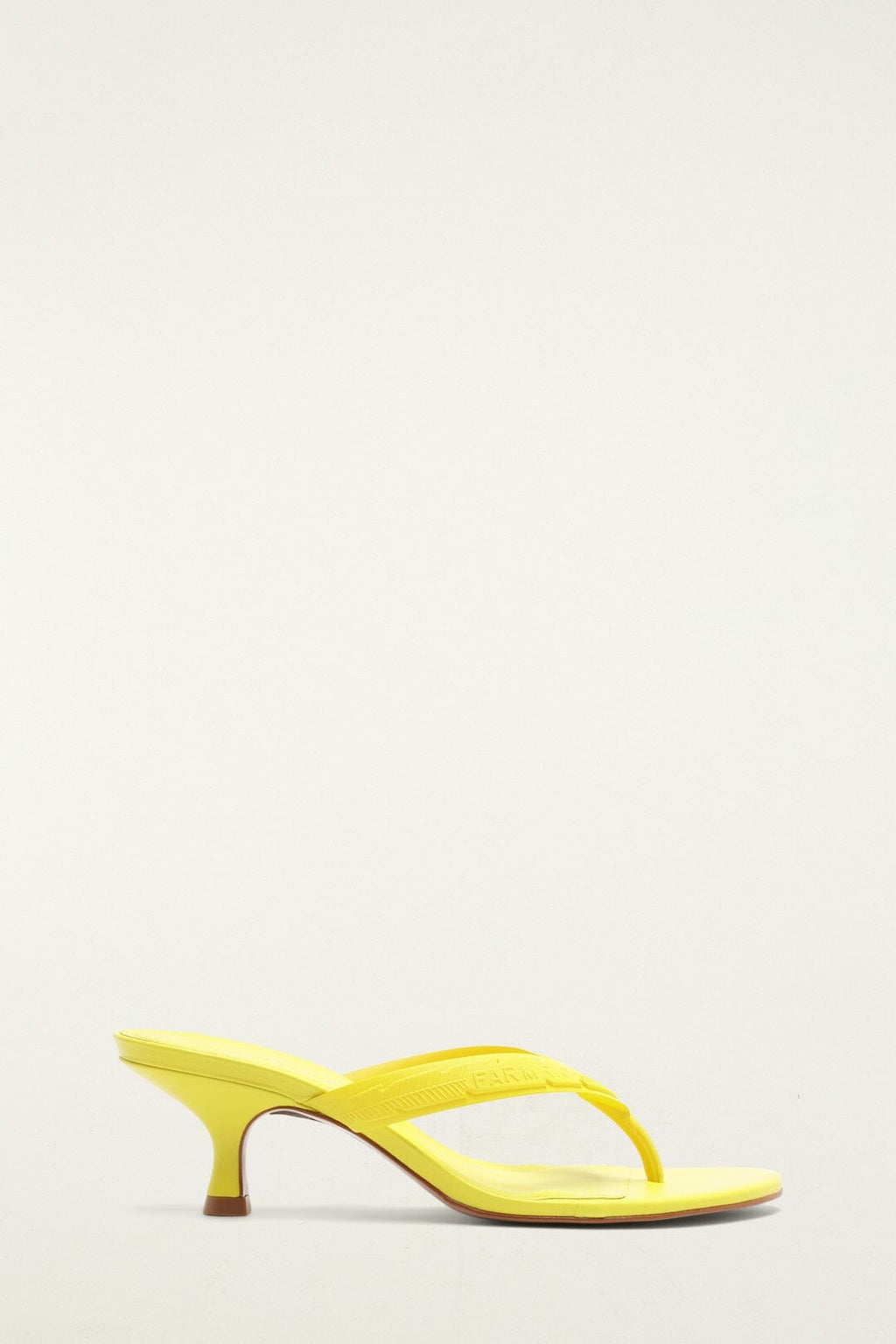 Yellow Rob Heeleded Sandal