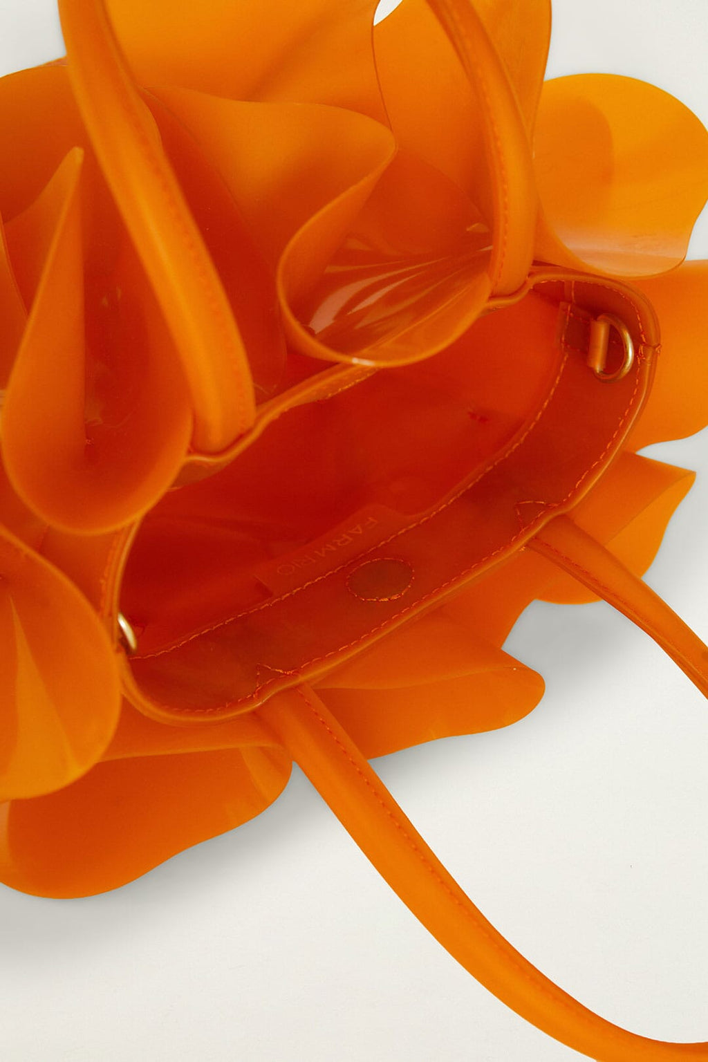 Orange Jelly Flower Bag