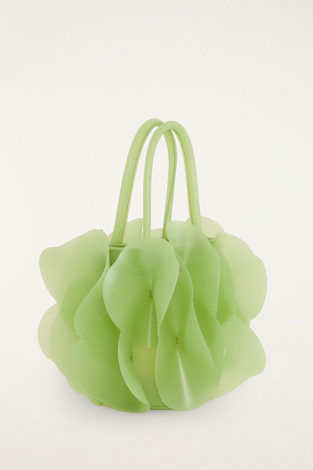 Green Jelly Flower Bag