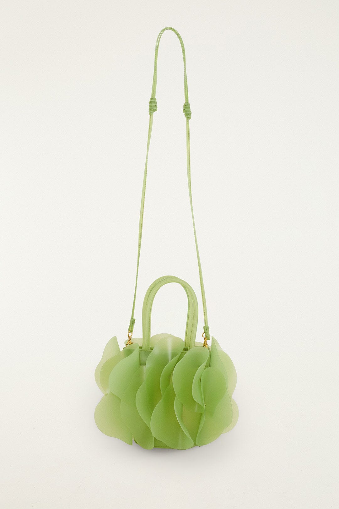 Green Jelly Flower Bag