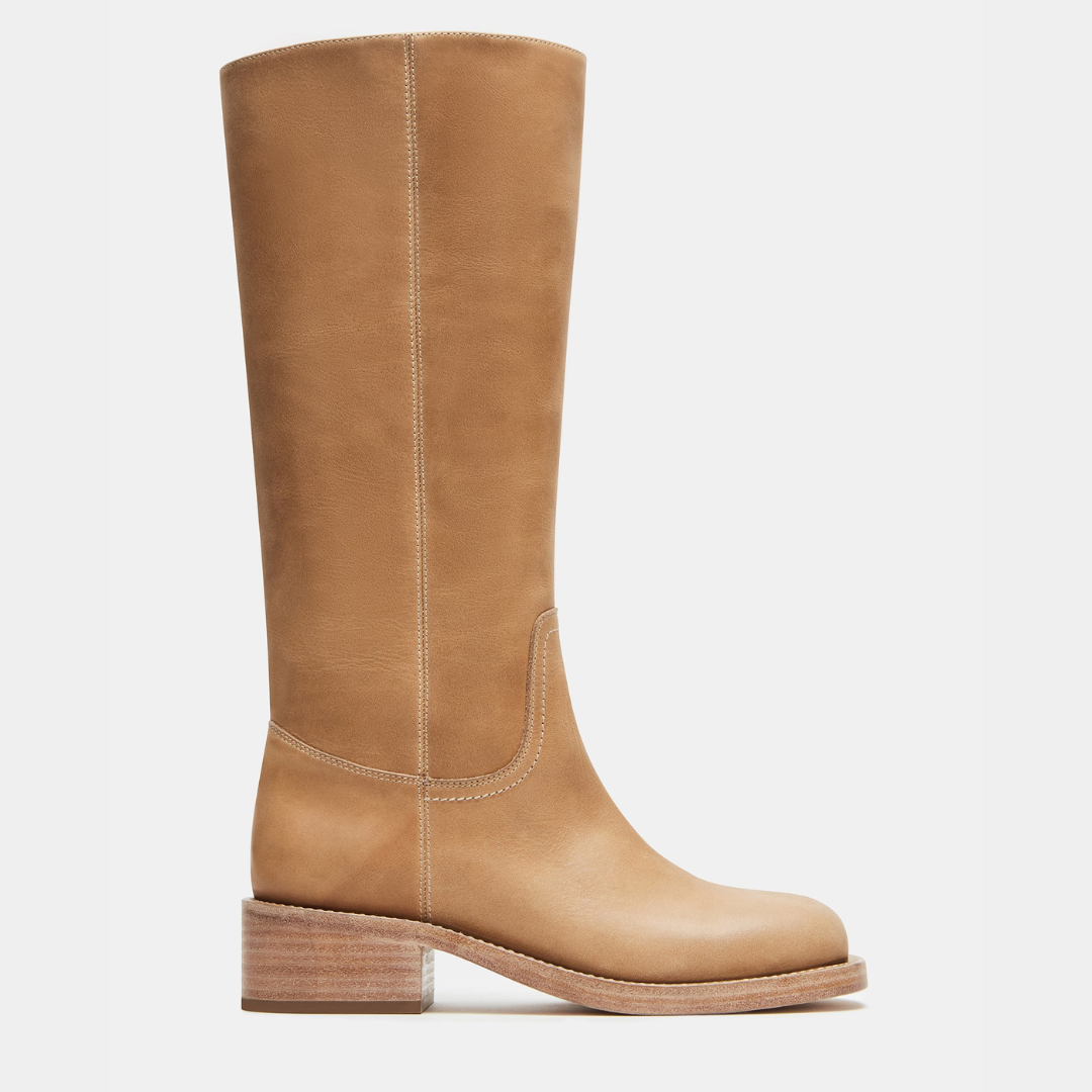 Riggs Banana Leather Boots