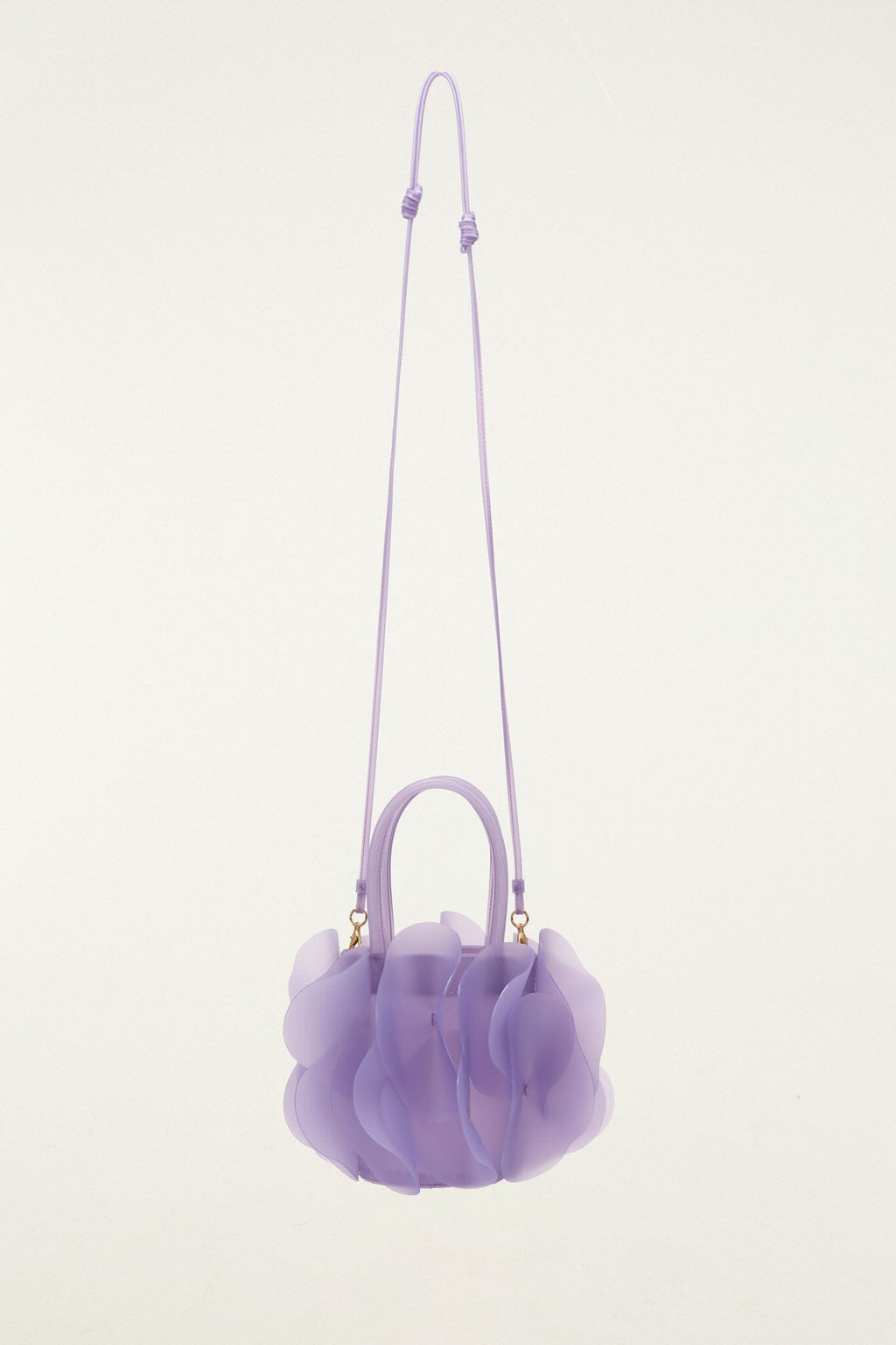 Purple Jelly Flower Bag