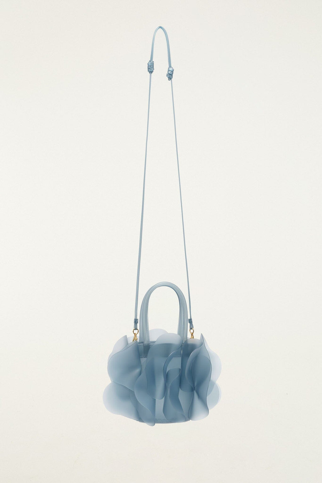 Blue Jelly Flower Bag