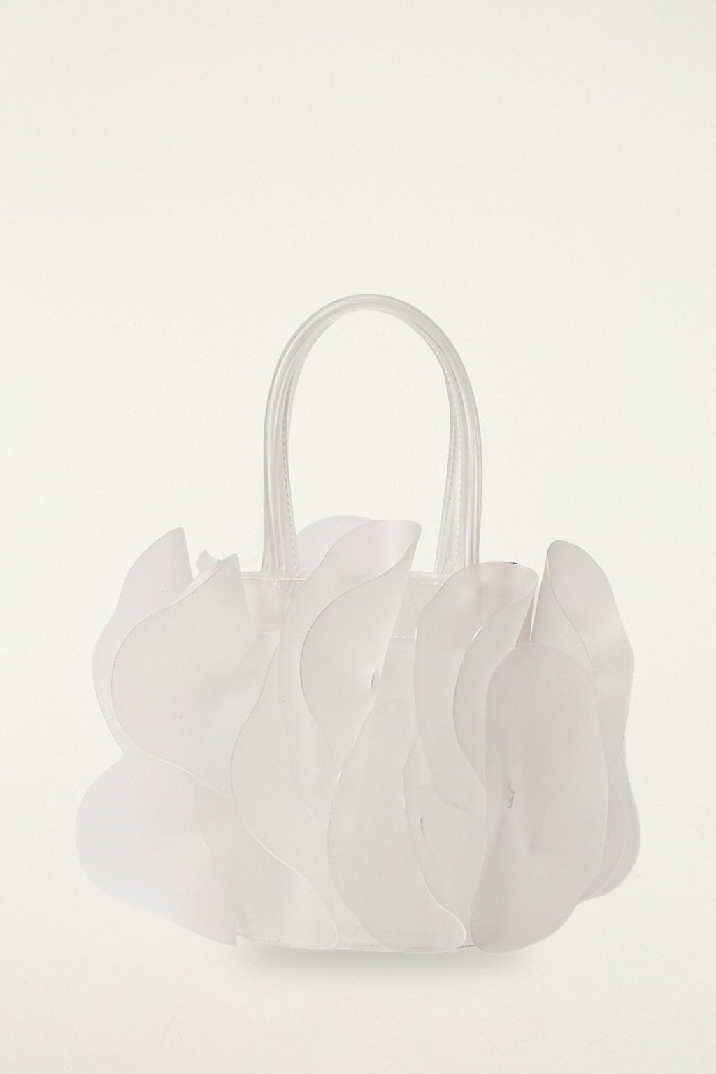 White Jelly Flower Bag