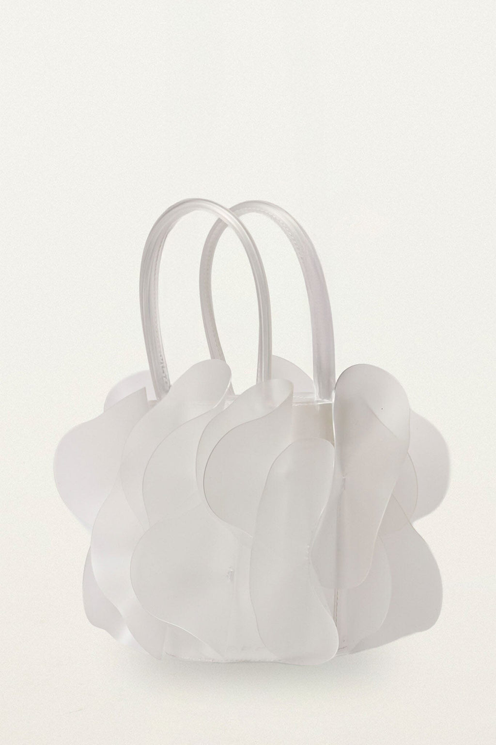 White Jelly Flower Bag