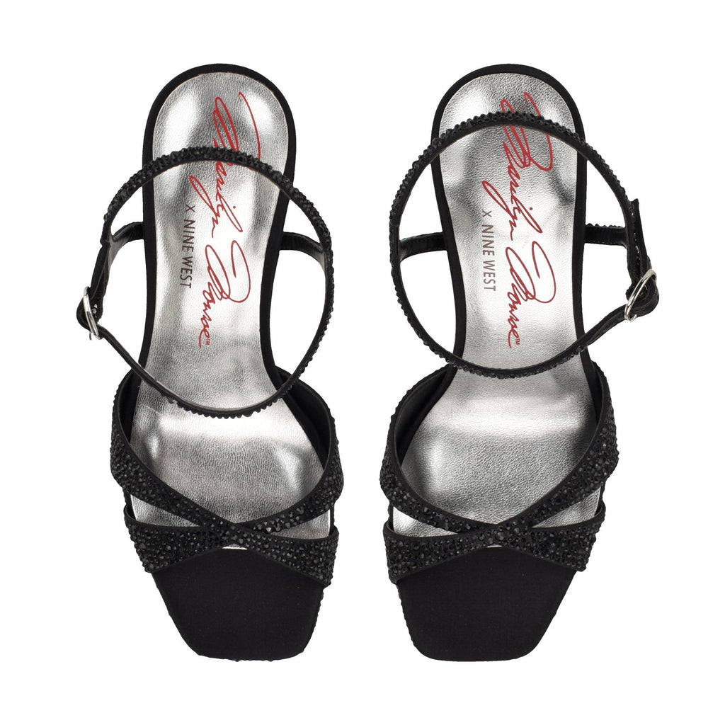 Marilyn Monroe Talent Platform Rhinestone Sandals