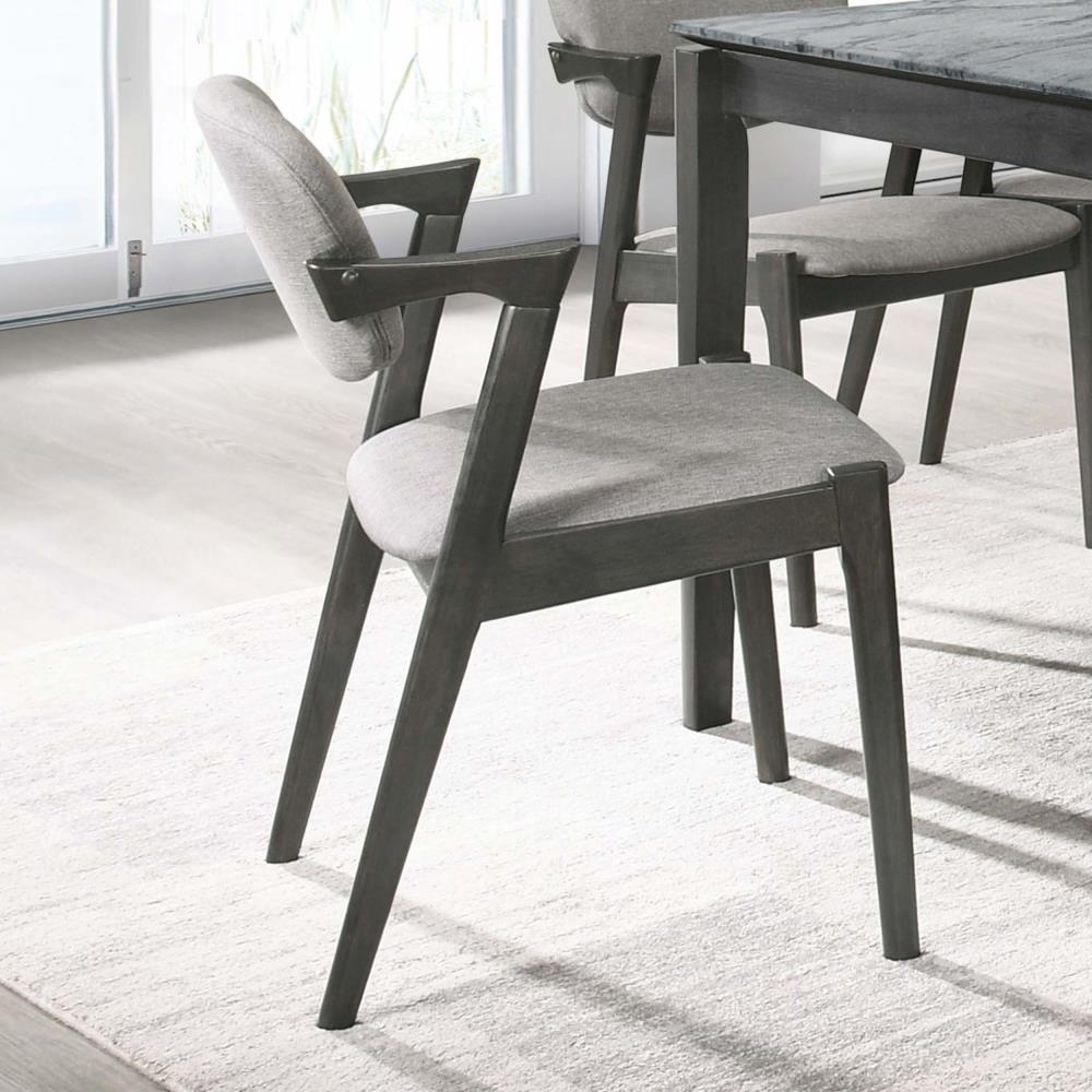Modern Dining Chairs with Upholstered Seats and Contemporary Design