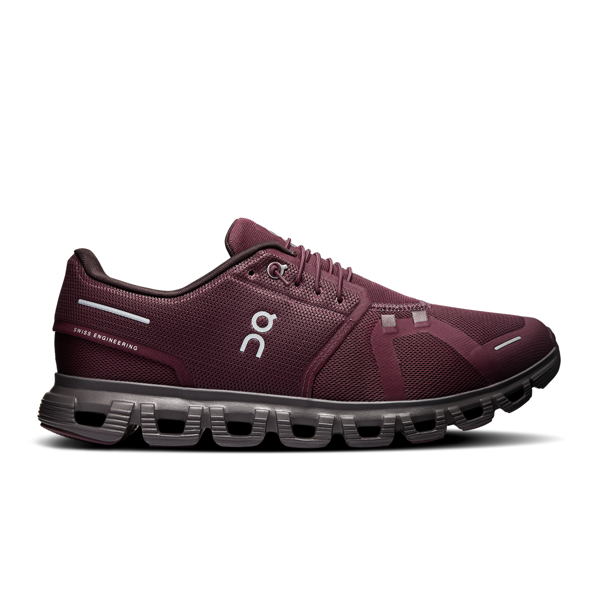 On Running Men's Cloud 6 in Mulberry/Pebble