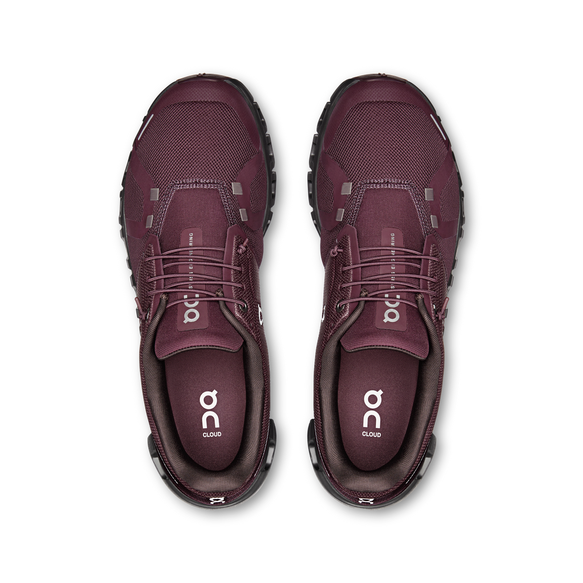 On Running Men's Cloud 6 in Mulberry/Pebble