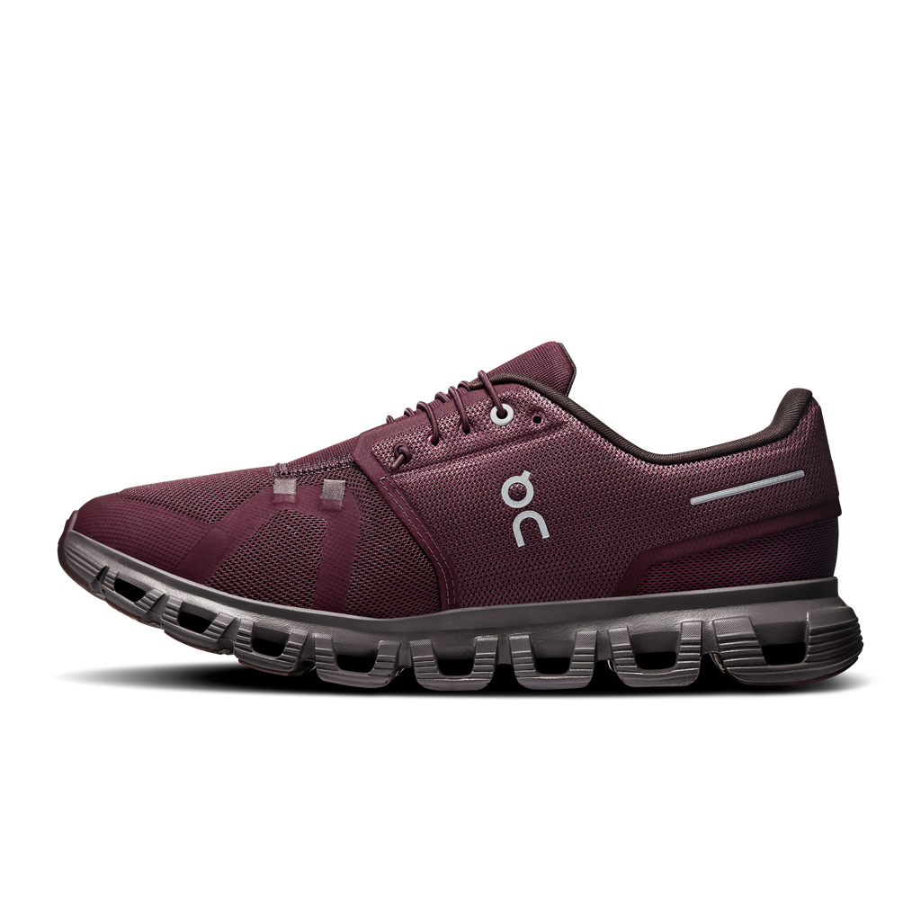 On Running Men's Cloud 6 in Mulberry/Pebble