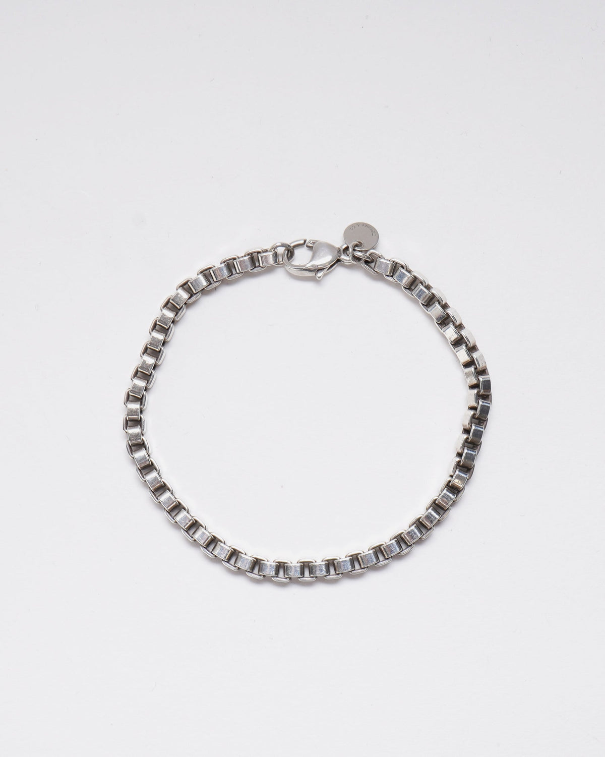 Silver Box Chain Bracelet