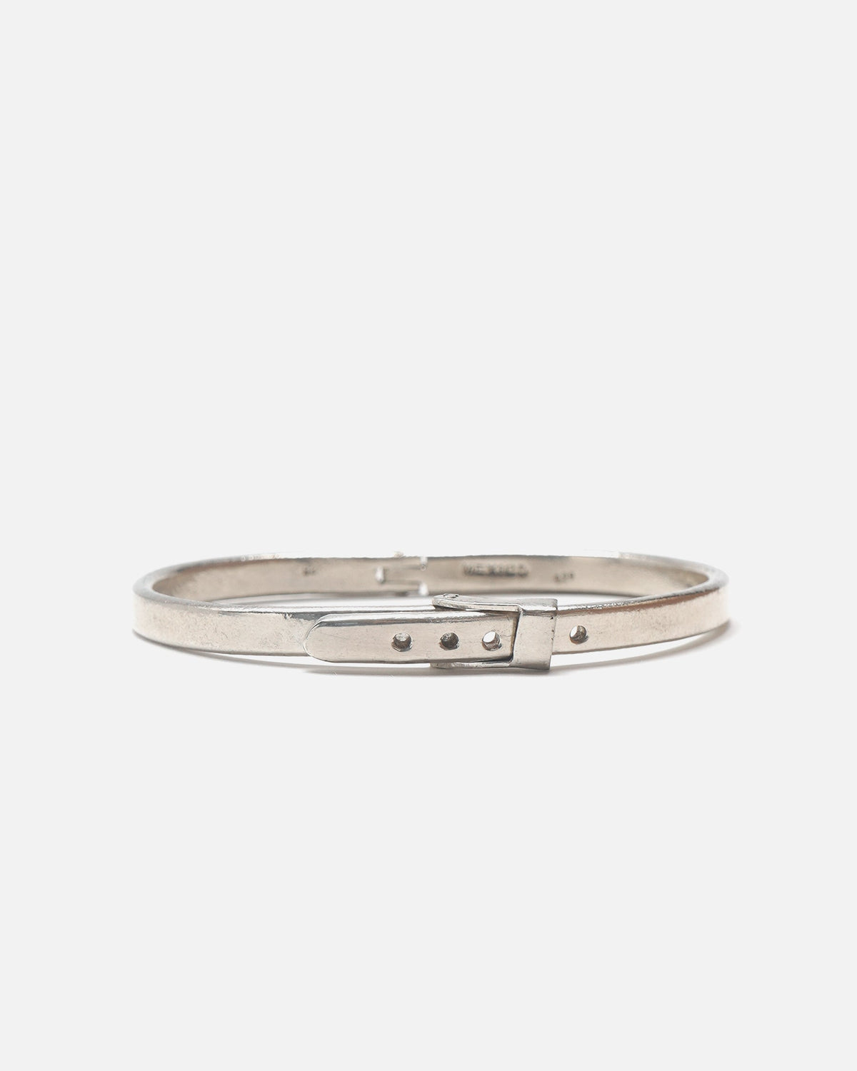 Silver Belt Bracelet