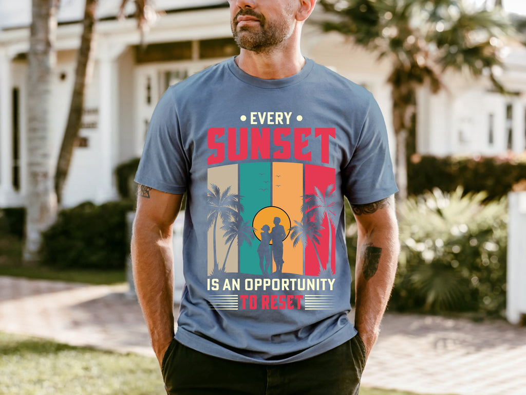 Couple On Vacation Unisex Niche T-Shirts