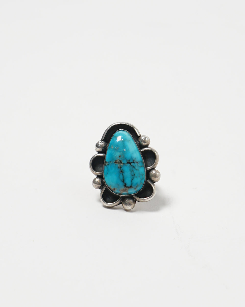 Silver x Turquoise Ring / Size: 7