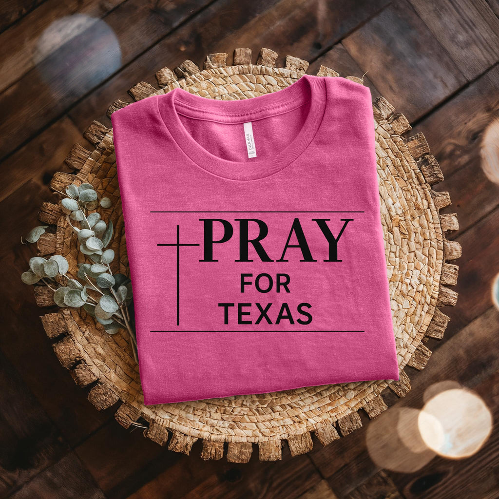 Texas Strong When You Go Through Deep Waters, I Will Be With You Print T-Shirt