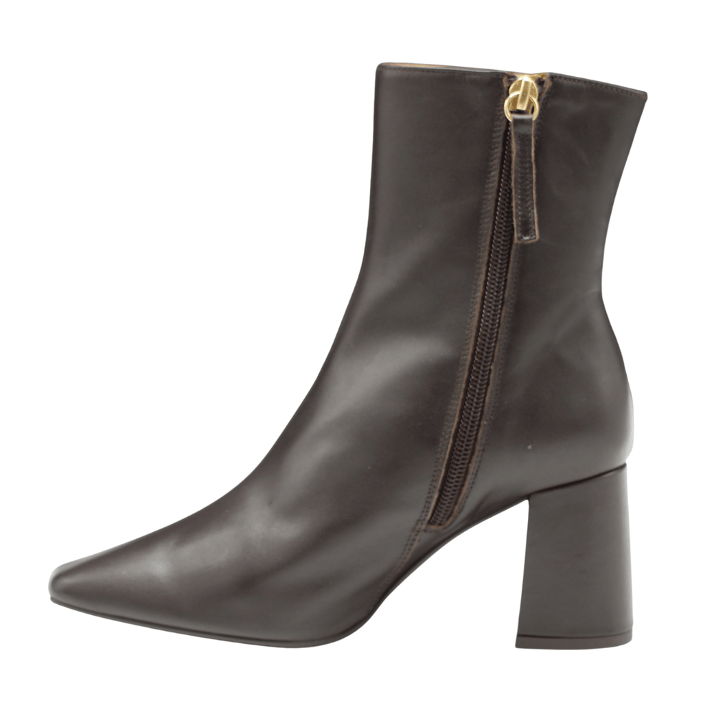 Derby Heeled Bootie