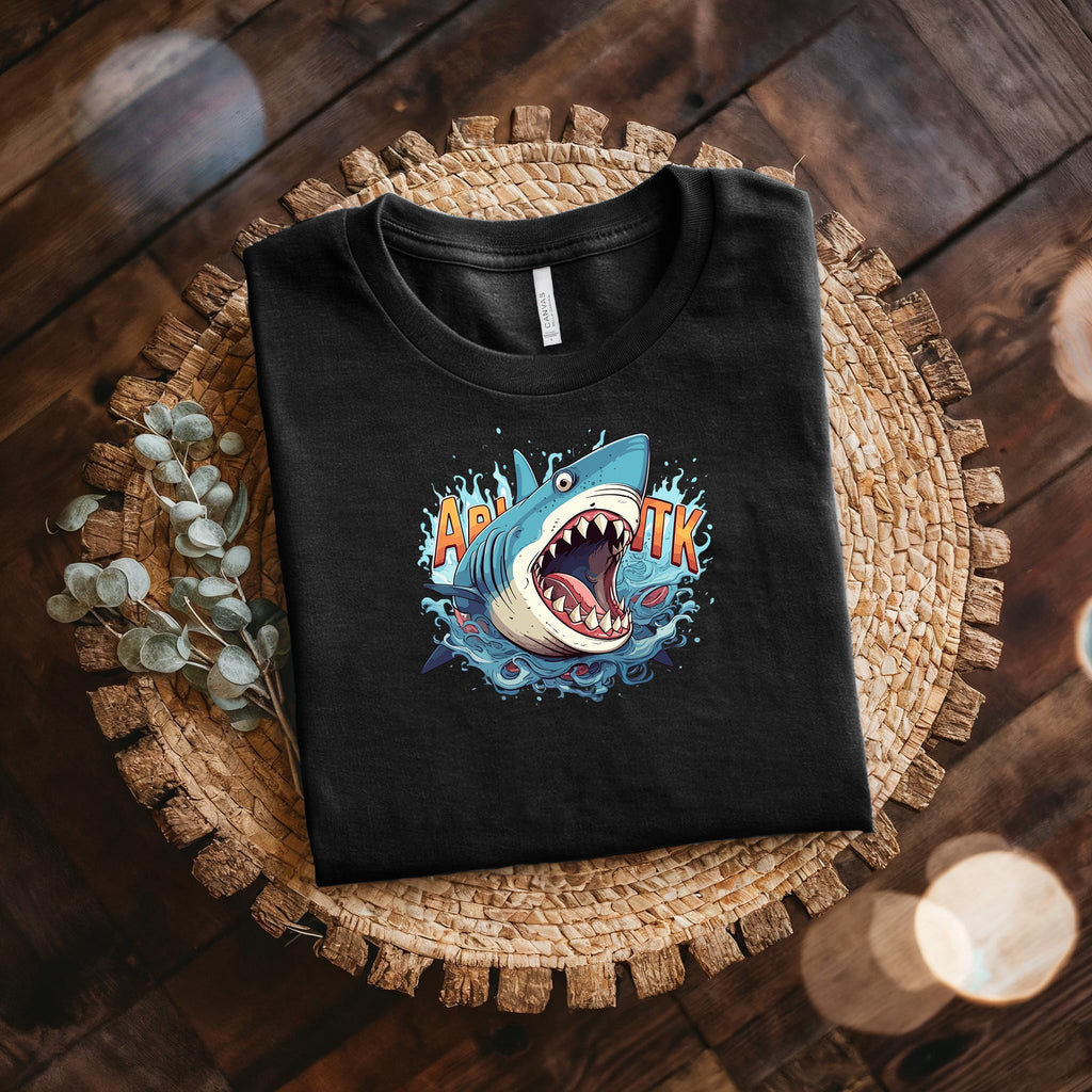 Jaws Unisex Cotton Breathable Short Sleeves