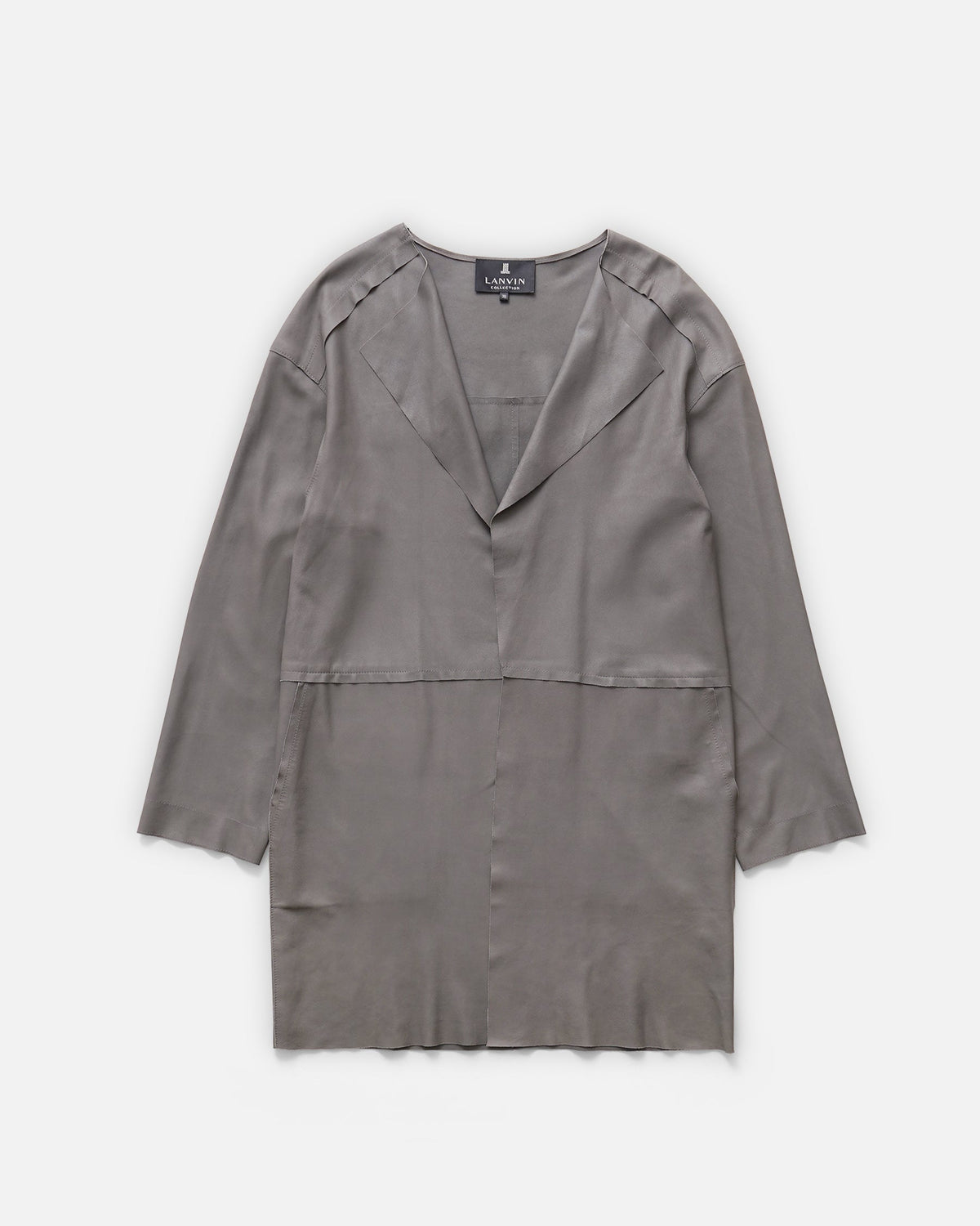 Lamb Leather Cut Off Jacket