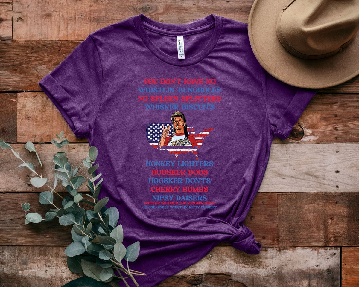 Joe Dirt Trendy Straight Shoulder Short Sleeves