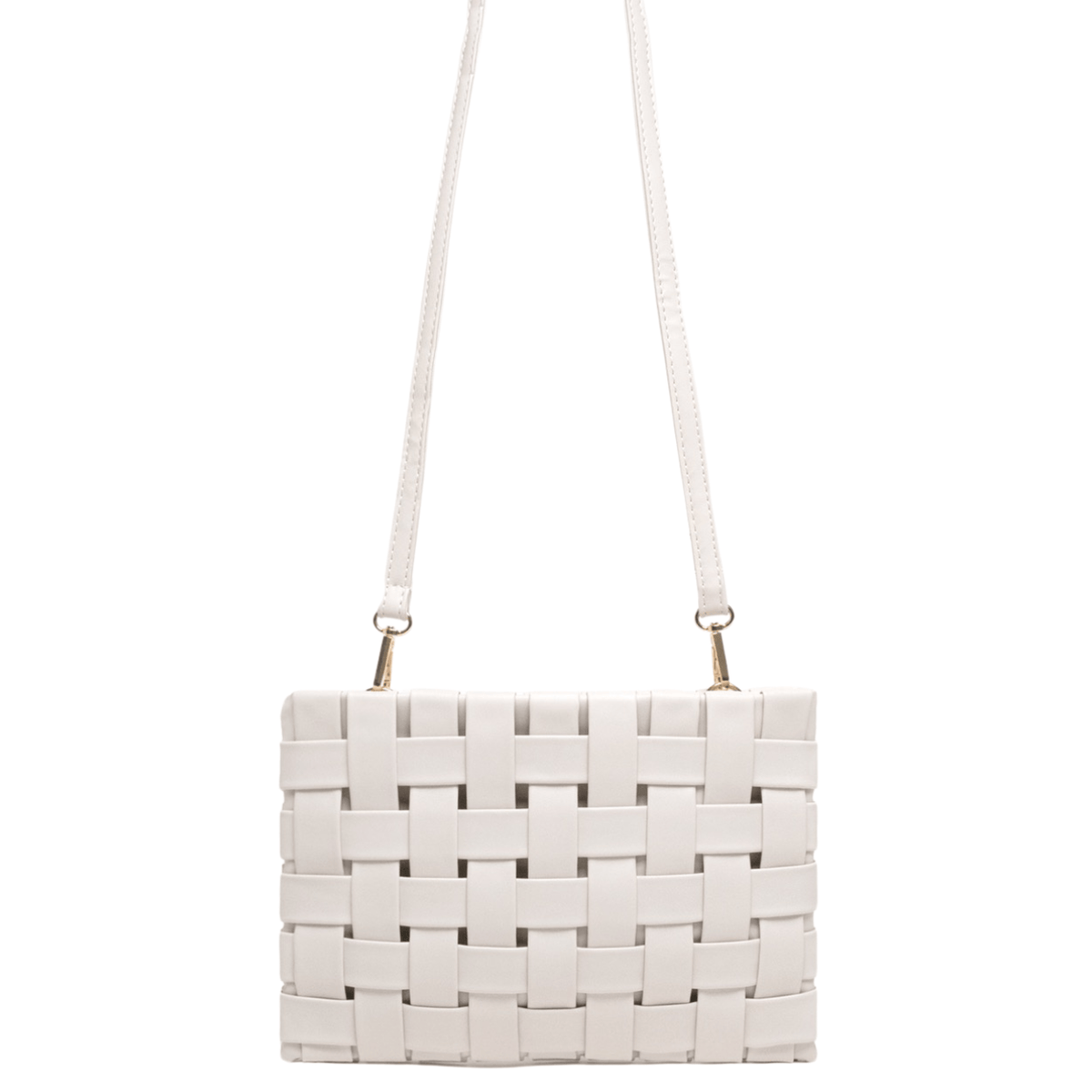 Lindy Woven Large Clutch