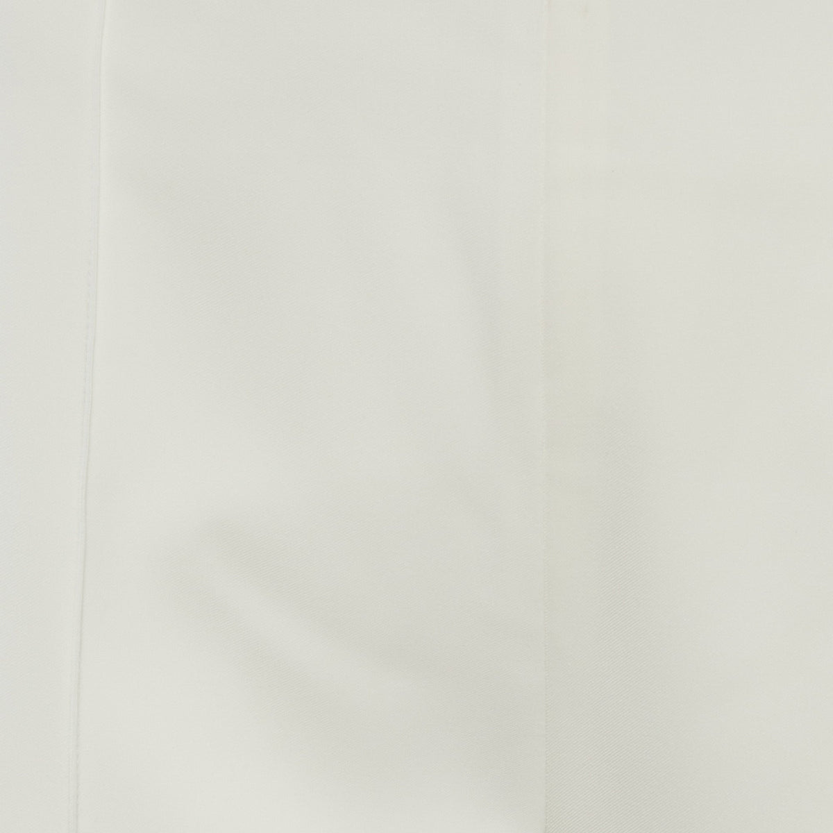 Nadine Merabi White Sateen High Rise Trousers