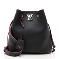 Louis Vuitton Calfskin Lockme Bucket Bag