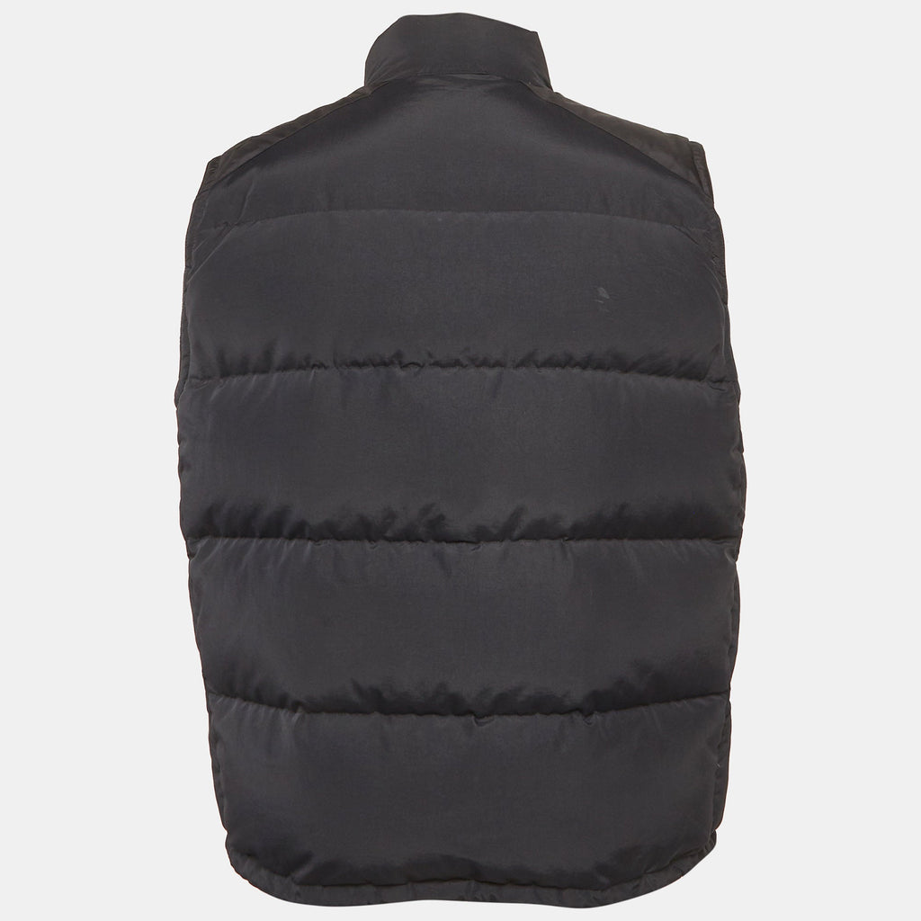 Burberry Black Nylon Down Gilet