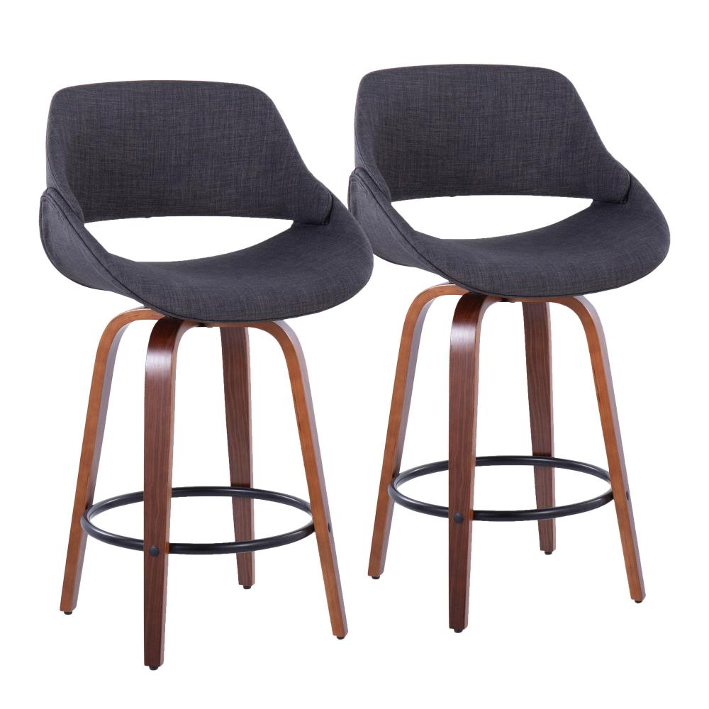 Classic Wood Frame Counter Seating