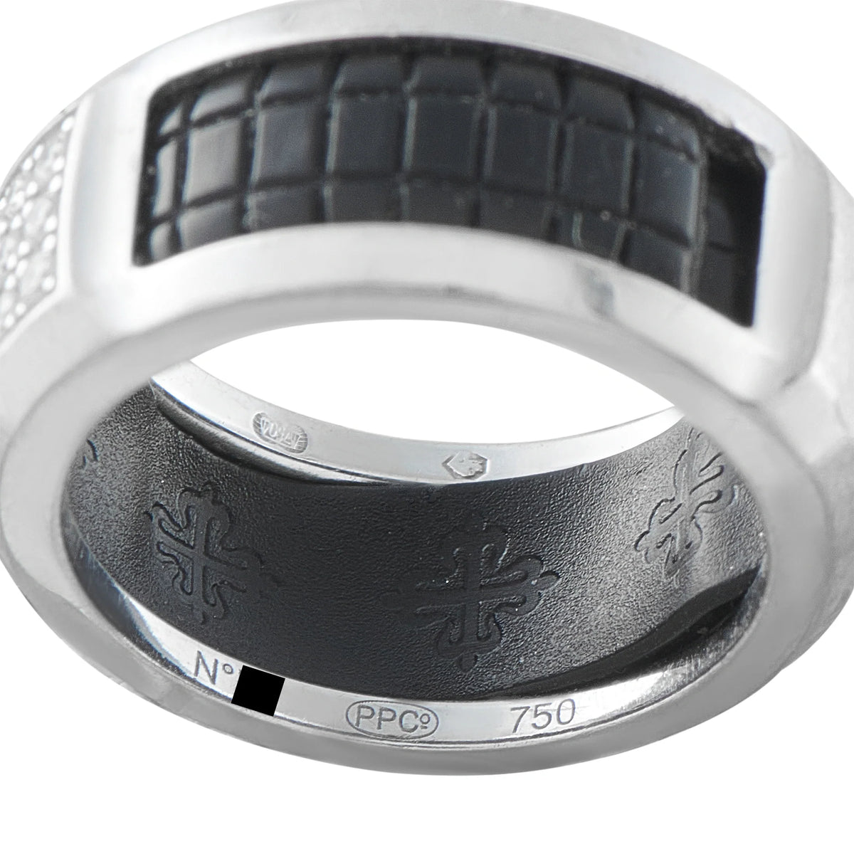 Patek Philippe Aquanaut Luce 18K White Gold Diamond Ring PP11-072826