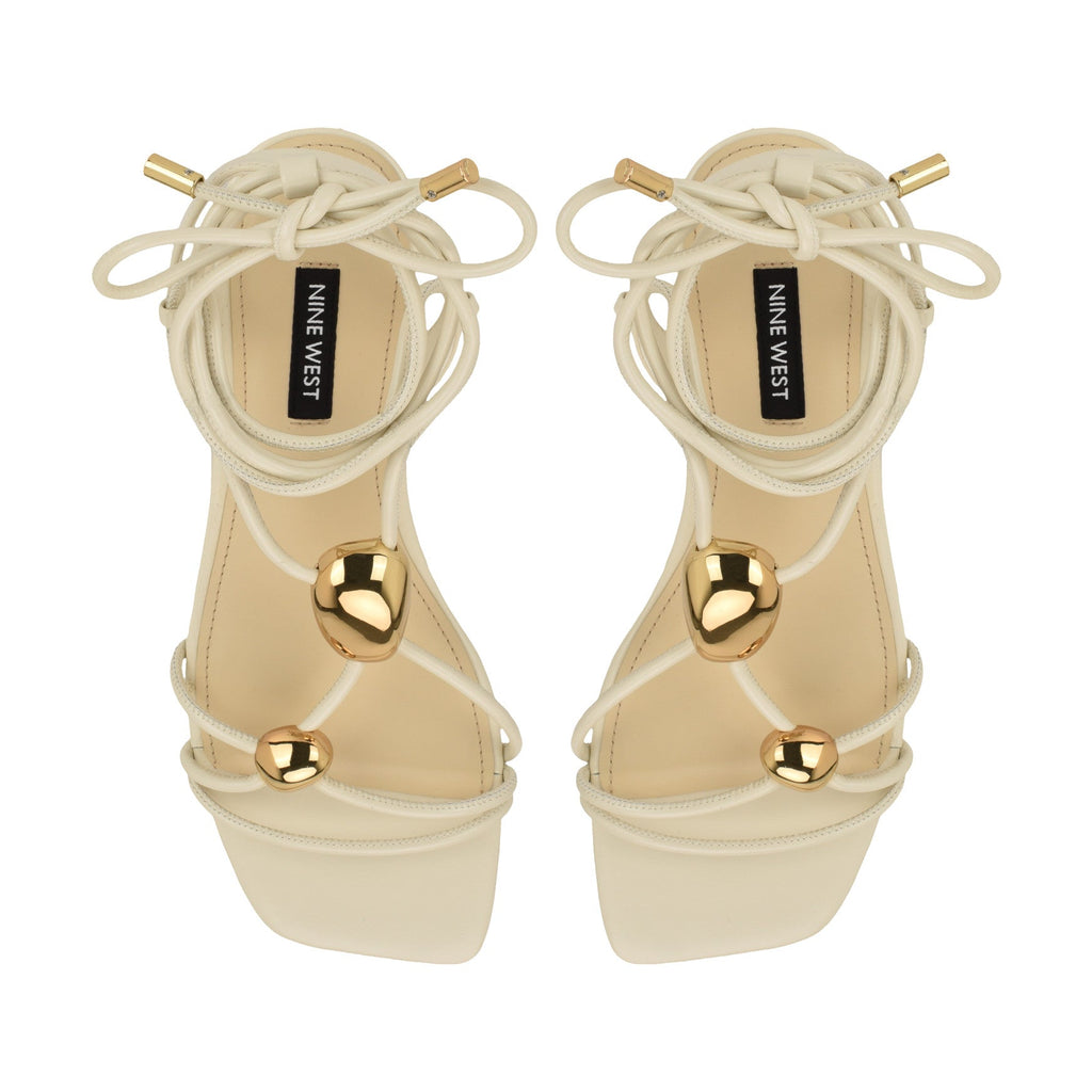 Niraa Ankle Wrap Flat Sandals