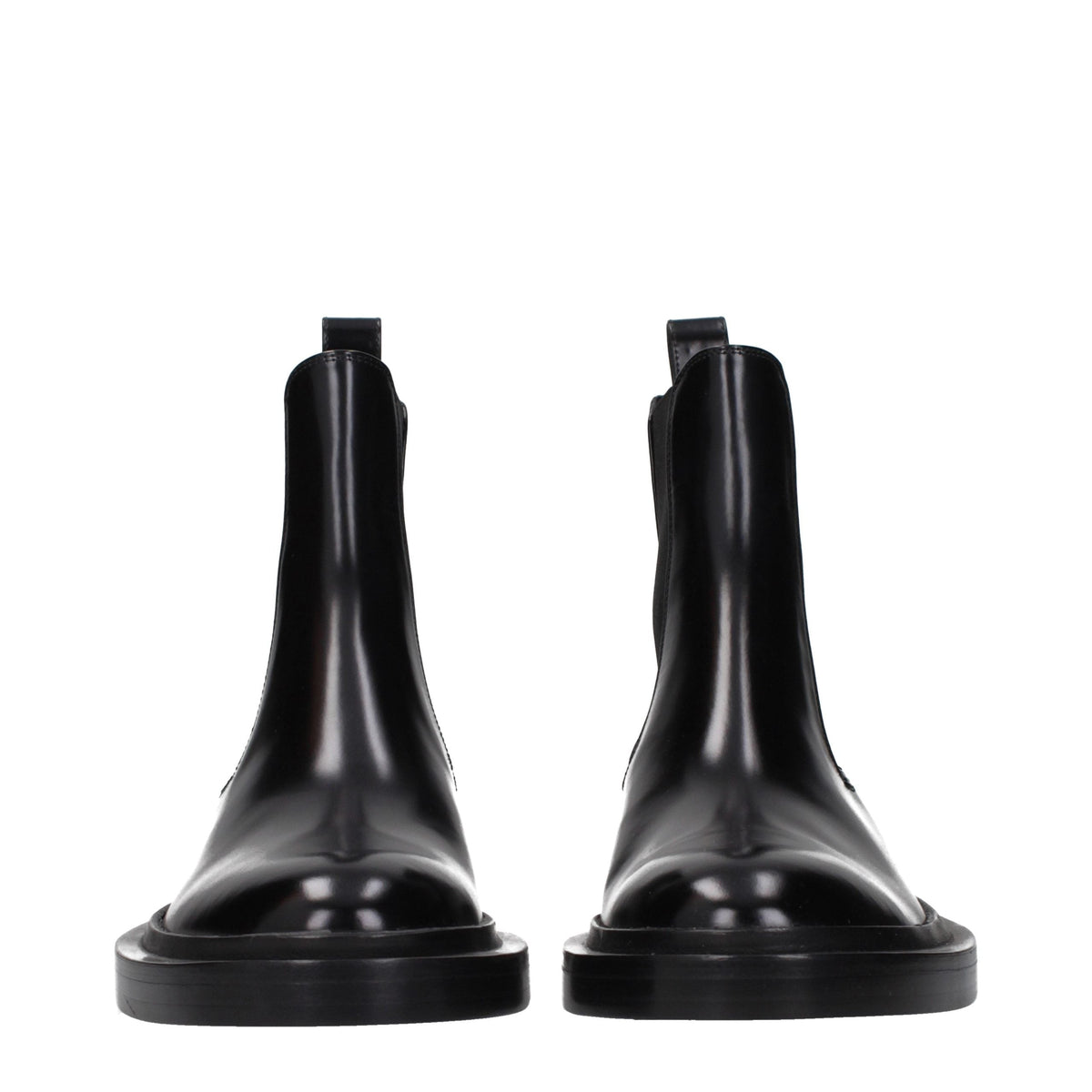 Jil Sander Leather Ankle Women's Boots