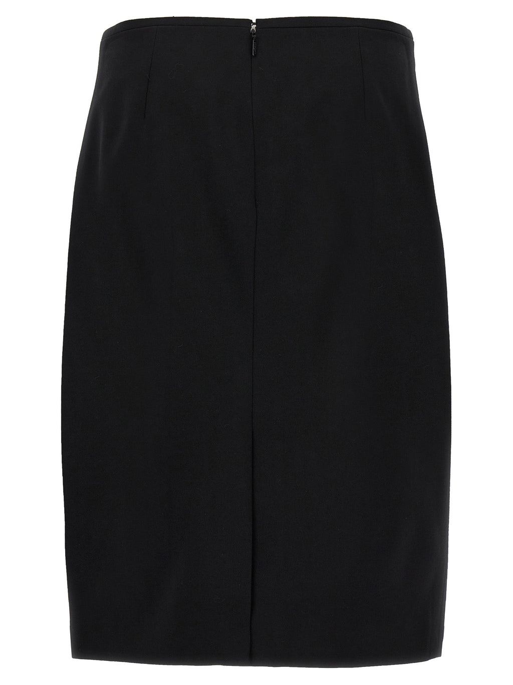 Versace Virgin Wool Midi Women's Skirt