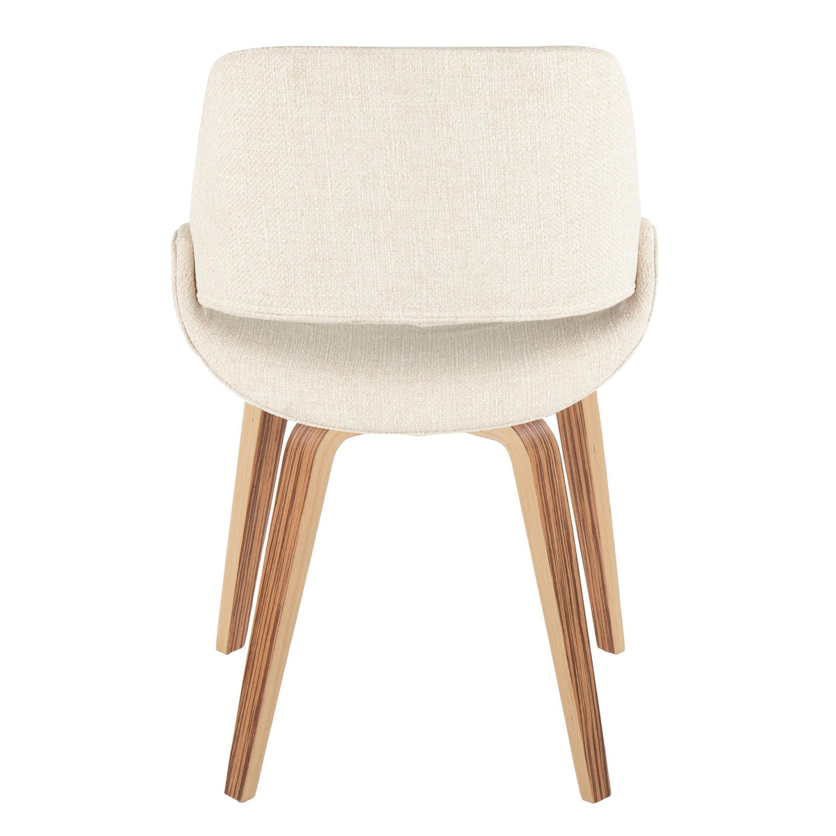 Mid-Century Modern Upholstered Dining Chairs Set of 2