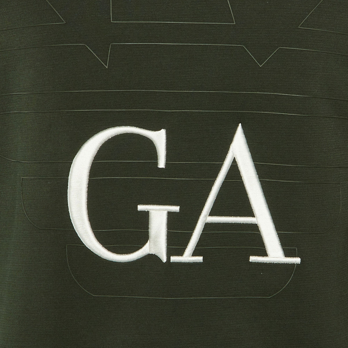 Emporio Armani Green Jersey Logo Embroidered Sweatshirt