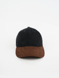 Corduroy Cap / Black x Brown