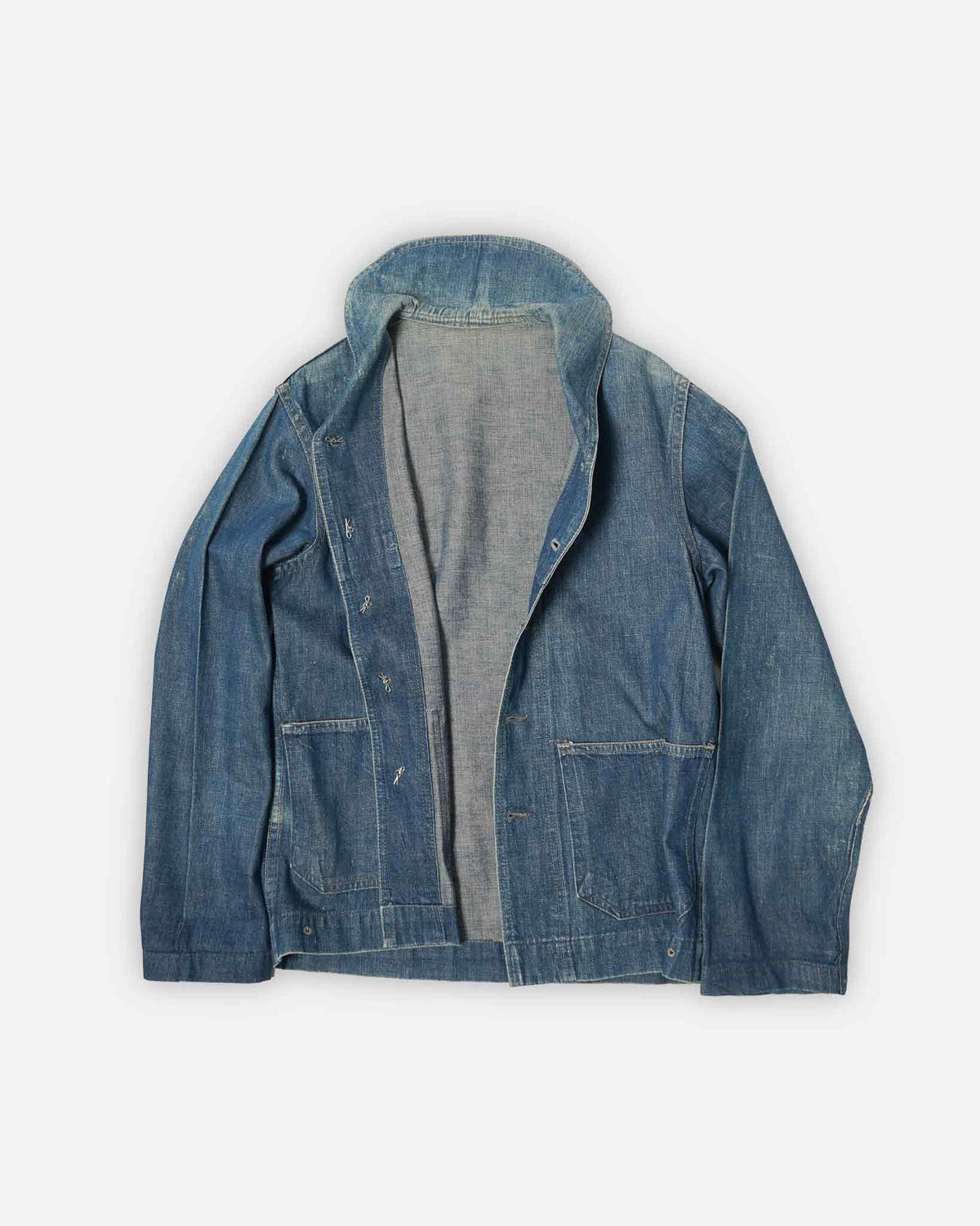 1940's USN Denim Shawl Collar Jacket