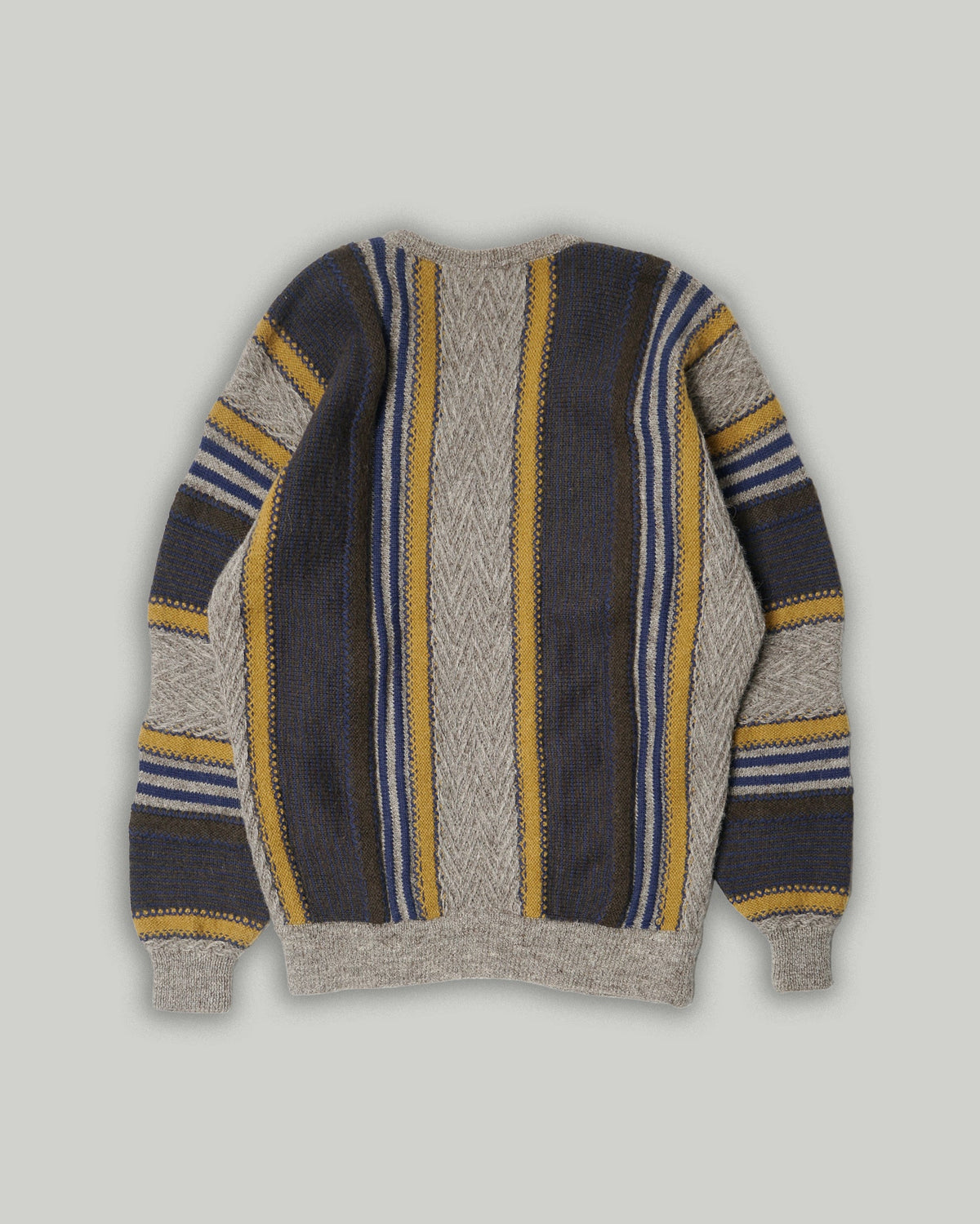 Stripe V-neck Sweater