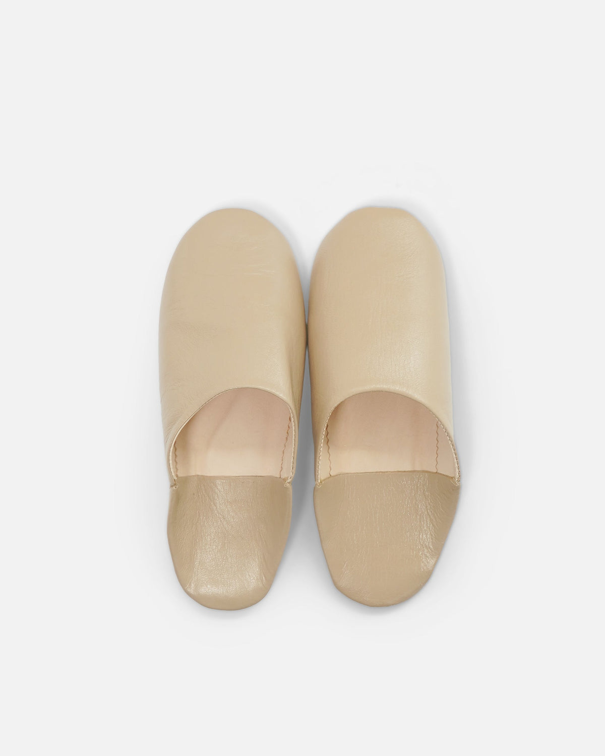 Moroccan Babouche Basic Slippers / Sand