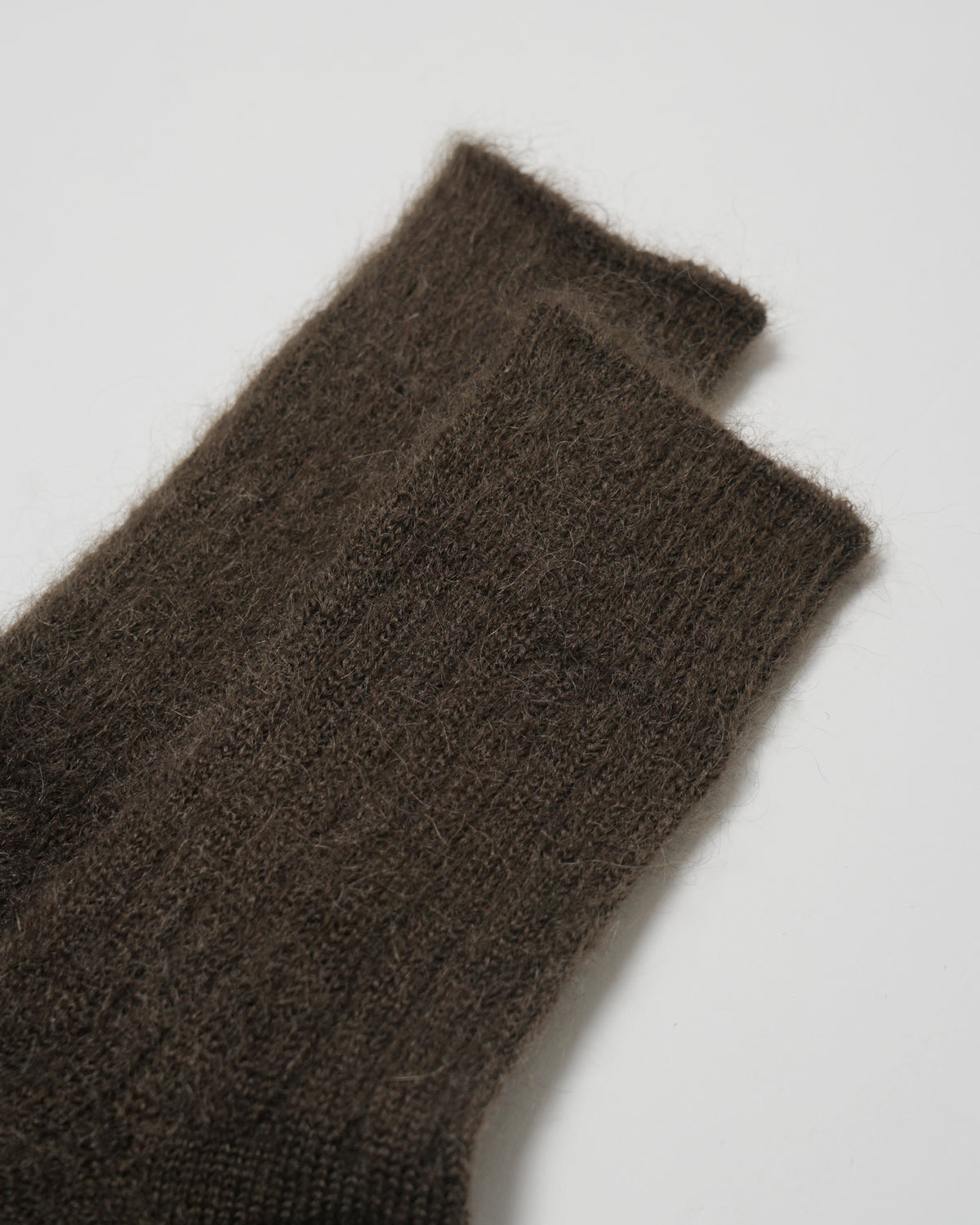 Mohair Socks / Brown